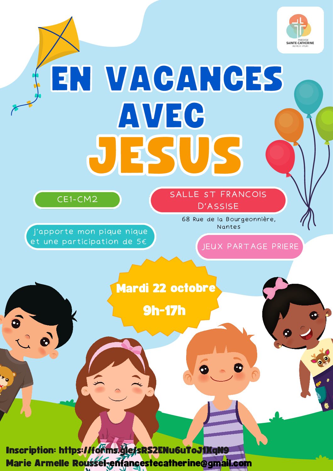 En vacances avec Jésus !