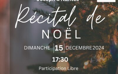 Récital de Noël