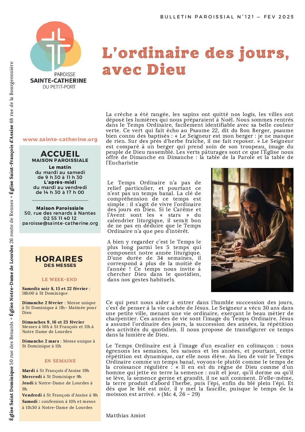 Bulletin de février 2025